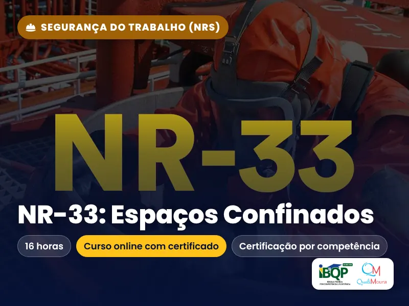 Curso de NR-33: Espaços Confinados